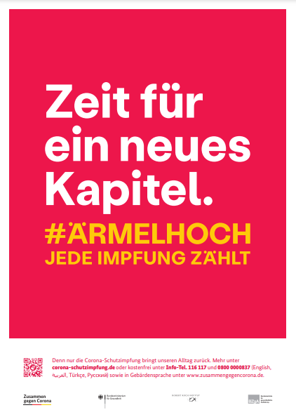 Zeit für ein neues Kapitel ÄrmelHoch