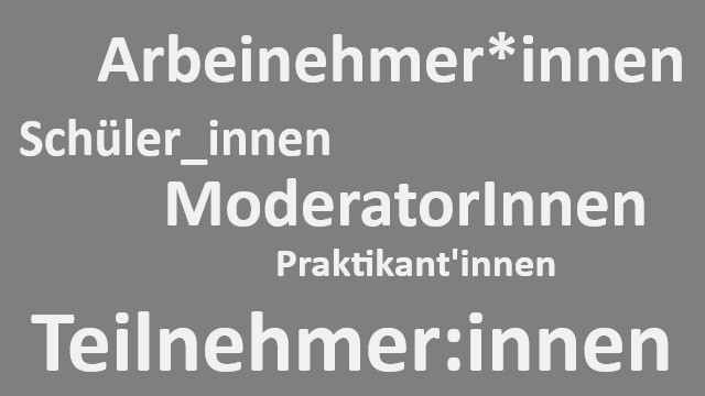 Schluss mit Gendersternchen und Co. - Bayern verbietet das Gendern