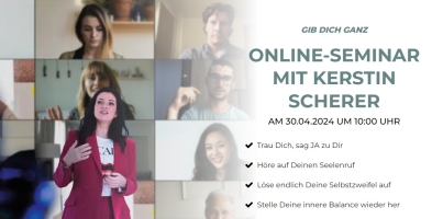 Gib dich ganz - Webinar