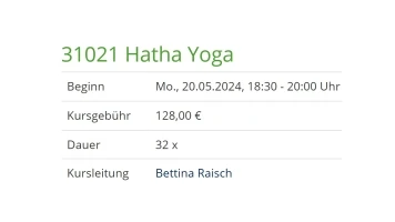 Hatha Yoga